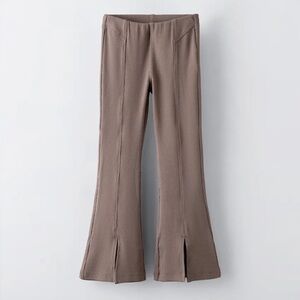 Flared ribbed legging. Like new